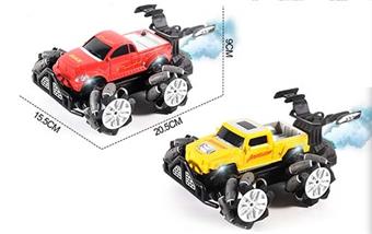 Two mixed 2.4G 9-way drift spray vehicles (including electricity)   ITEM NO.： W025742