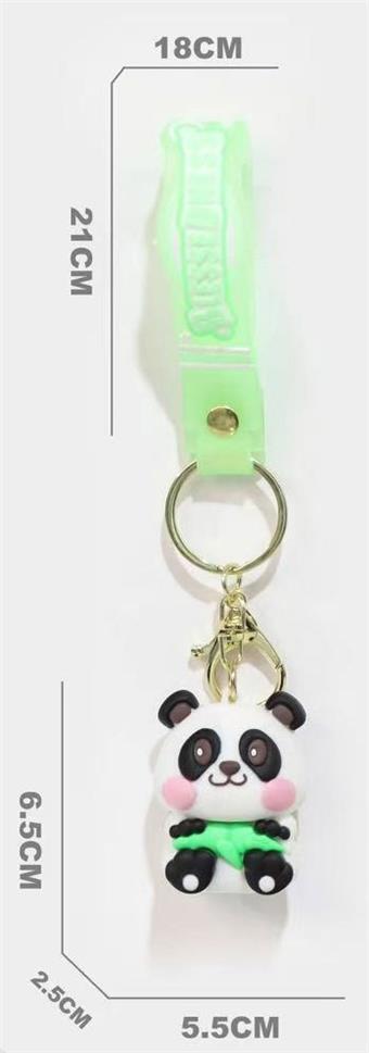 White Panda Keychain   ITEM NO.： W031067