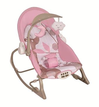 Baby Electric Vibration Music Rocking Chair, Weight Capacity 40lbs/18kg Age Standard 0+with Volume Adjustment/Natural Sound   ITEM NO.： W019429