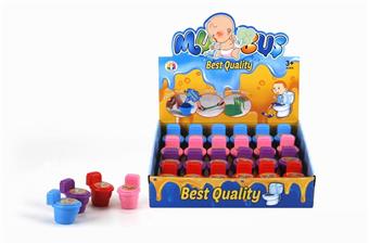 Toilet crystal mud (24 pieces)   ITEM NO.： W039344