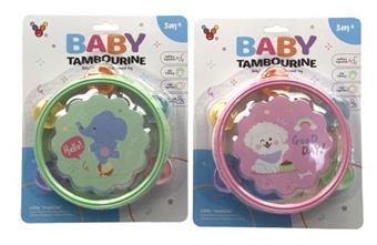 Baby hand clapping bell drum   ITEM NO.： W037057