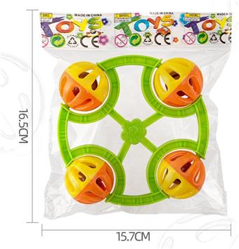Colorful Ball Ringing Bell   ITEM NO.： W030136