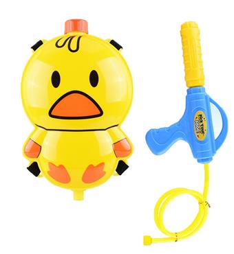 Tiktok Little Yellow Duck Backpack Water Gun   ITEM NO.： W026612
