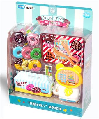 Sweet Donut Bear Silver Play Home   ITEM NO.： W034817