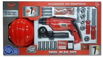 Simulated electric tool set (electric drill)   ITEM NO.： W040436