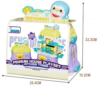 Mini Penguin House Playful Kitchen Design   ITEM NO.： W028241