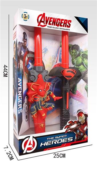 Spider Man+Batman Telescopic Stick   ITEM NO.： W041134