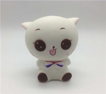 Bow tie cat rebounds slowly   ITEM NO.： W038687