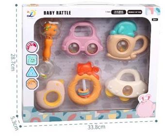 Water boiled teething bell (6PCS)   ITEM NO.： W037322