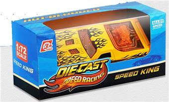 1: 64 XUYE Wind and Fire Wheel B Set Alloy Sliding Car (one set)   ITEM NO.： W031062