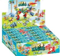 12 in 1 Dinosaur Building Blocks (12 Small Boxes)   ITEM NO.： W034256
