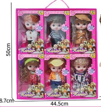 8-inch 21cm vinyl doll - (1 display box, 6 pieces)   ITEM NO.： W024780