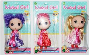 3.5-inch solid blurred doll with 3 mixed designs   ITEM NO.： W024691
