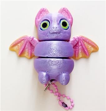 7CM Bat Keychain Chain Ring   ITEM NO.： W025128