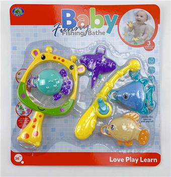 (Bathroom Giraffe Net Fishing with Light Little Cute Fish Series Single)   ITEM NO.： W035033