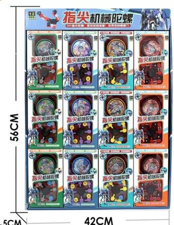 Mechanical gyroscope with three bearing yo yo (set of 12)   ITEM NO.： W041696