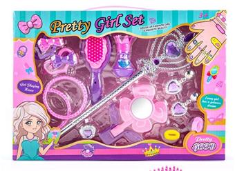 Princess Fairy Stick Electroplating Jewelry Set   ITEM NO.： W057800