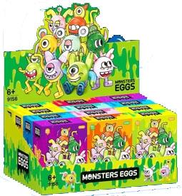 Monster blind box (12 random) 12pcs/box   ITEM NO.： W044613