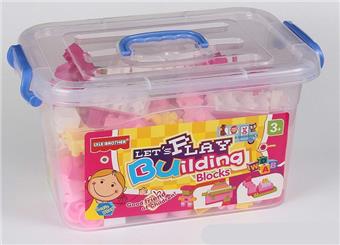 Small 6 building block storage box 3 # multi-color mixed weighing 400g (approximately 180PCS)   ITEM NO.： W045283