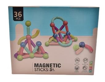 Small magnetic baseball (36PCS)   ITEM NO.： W043318