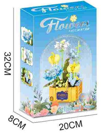Fenghua Juedai 516PCS Flower Series   ITEM NO.： W060014