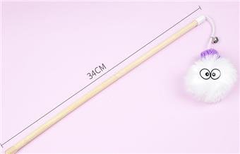 Hat Snowman Teasing Cat Stick   ITEM NO.： W062352