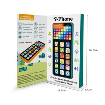 English learning with screen toy phone   ITEM NO.： W061515