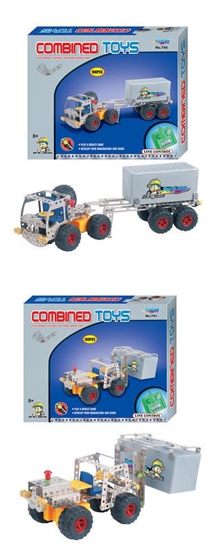 Metal electric assembly engineering vehicle   ITEM NO.： W042339
