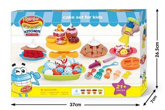 Clay cake set   ITEM NO.： W053954