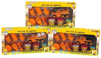 Engineering vehicle colored clay   ITEM NO.： W053565