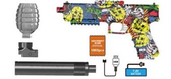 Electric Glock Water Bullet Gun   ITEM NO.： W063622