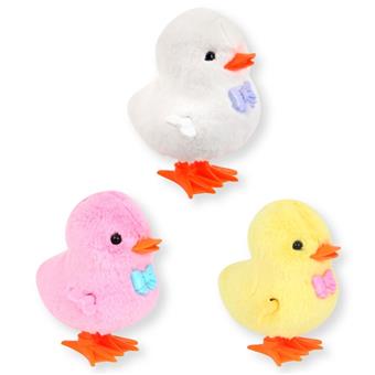 Duckling with chest flower - big one   ITEM NO.： W062610