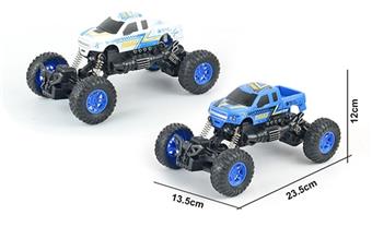 1: 18 Four way Remote Control Lighting Off road Pickup Climbing Police Car   ITEM NO.： W060559