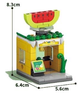 Fruit shop 91PCS (low-priced impulse version)   ITEM NO.： W044932