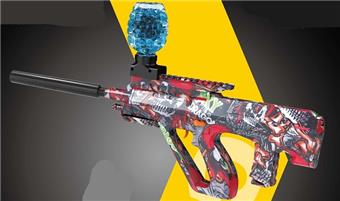 AUG Handheld Automatic Electric Water Bullet Gun (Water Transfer Printing) Package Electric   ITEM NO.： W064577