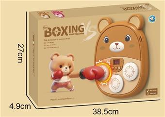 Music Boxing Machine (Bear)   ITEM NO.： W062649