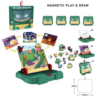 Small Monster Scene Learning Box (Large)   ITEM NO.： W061583
