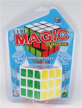 Third order white heat transfer printing cube   ITEM NO.： W042856
