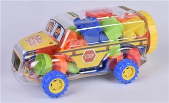 Colonel Car Puzzle Building Blocks   ITEM NO.： W045325