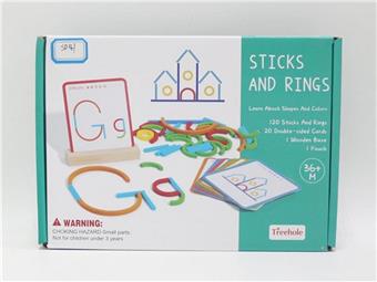 Creative sticks and circles   ITEM NO.： W043570
