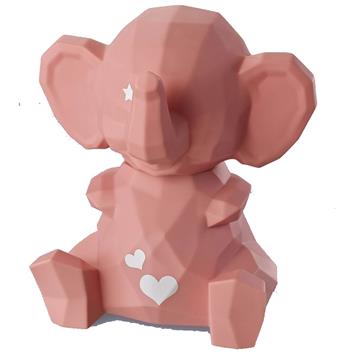 Elephant ornament piggy bank cartoon soft rubber animal ornament coin operated piggy bank   ITEM NO.： W050880