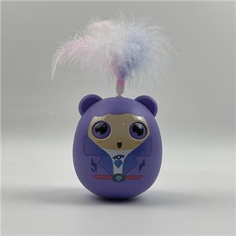 Big Cute Bear Pet Tumbler - Feather   ITEM NO.： W062308