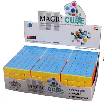 Five level solid color Rubik's Cube   ITEM NO.： W042917