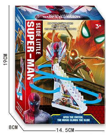 Spider Man Climbing Stairs (3 pieces)   ITEM NO.： W057424