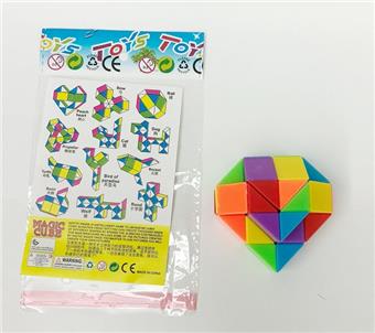 37 Small and Medium Rainbow Magic Ruler Diamonds   ITEM NO.： W060915