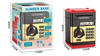 Classic piggy bank gold   ITEM NO.： W051376