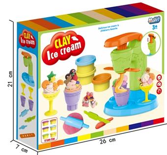 Ice cream machine clay set   ITEM NO.： W053636