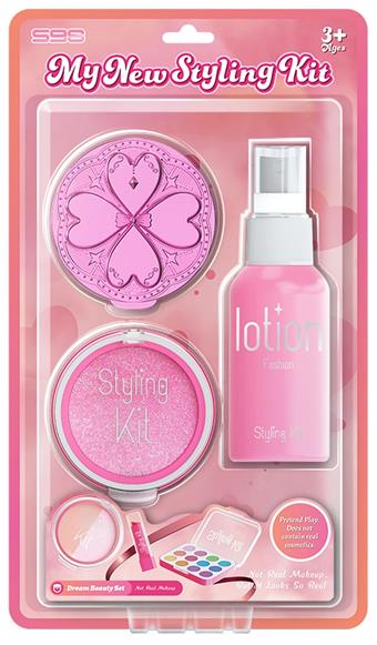 Girl playing house (non smudging, no liquid) in pink color set   ITEM NO.： W058046