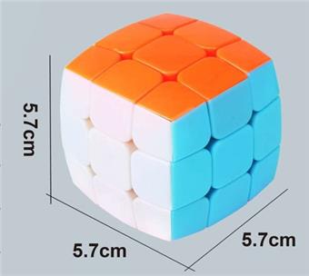 (GCC) Solid Color Bread Three Step Puzzle Cube Stress Relief and Release Puzzle Toy Finger Game   ITEM NO.： W042740