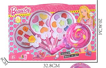 Fashion Barbie lollipop three-layer cosmetics   ITEM NO.： W058317